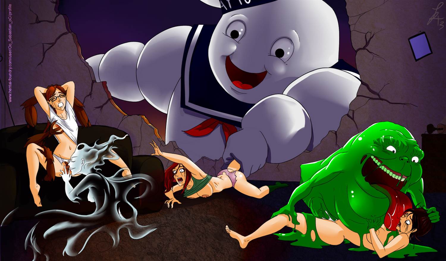 Ghostbusters - Rule 34 Porn pictures. 