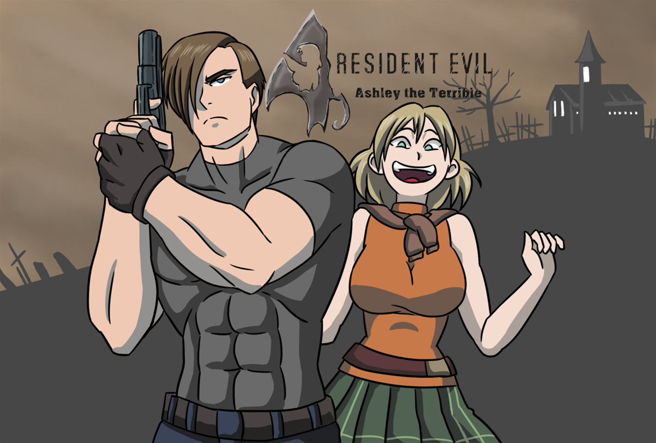 Animated parody. Эшли резидент 4. Resident Evil 4 Ashley the terrible. Эшли Грэхем Resident Evil 4 sex. Resident Evil 4: Ashley the terrible (animated Parody) хентай.